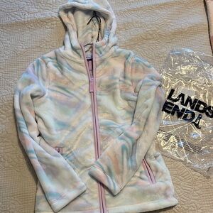 New Lands Wnd kids siZe M (8) fleece zip up